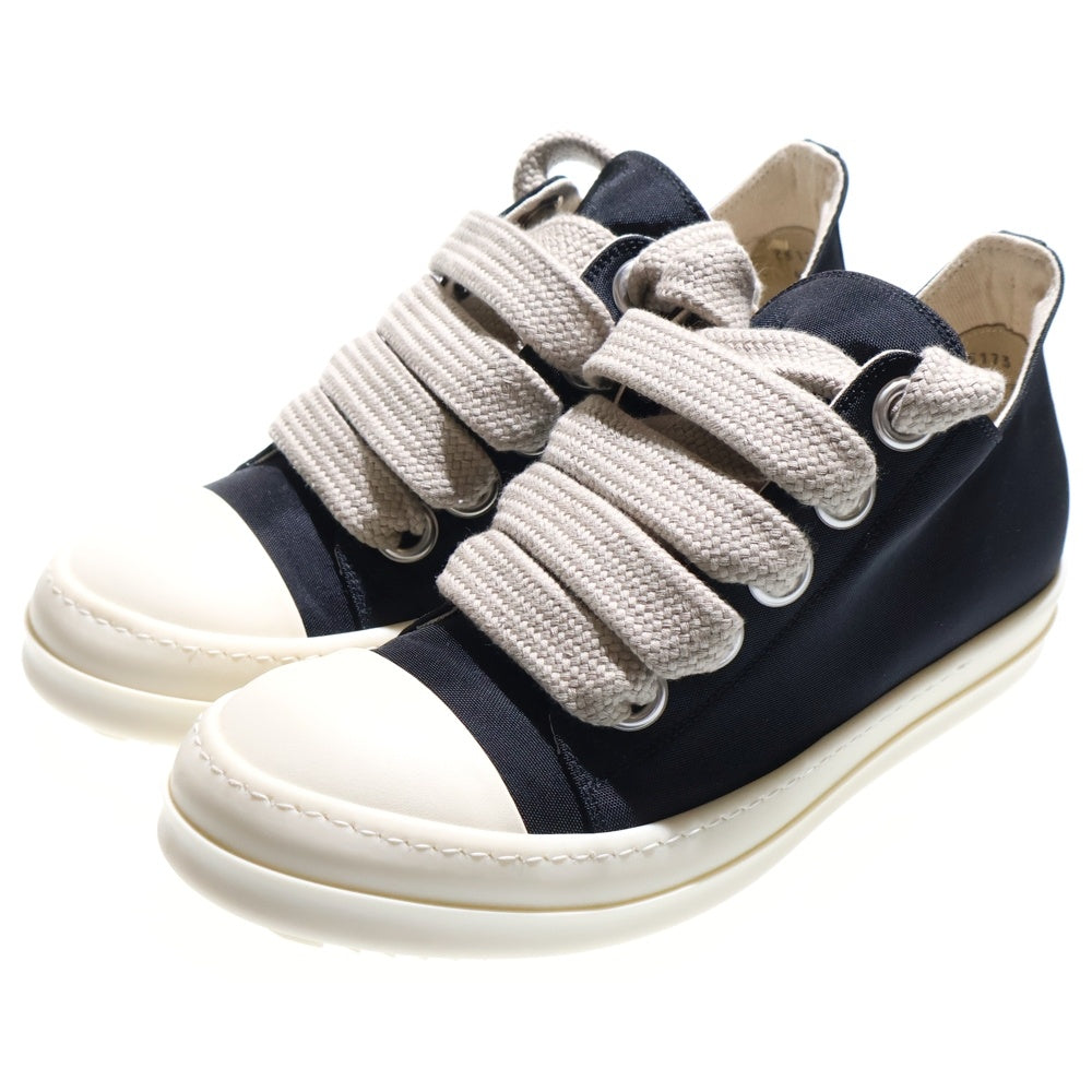 DRKSHDW(ダークシャドウ) JUMBO LACES LOW NYLON CANVAS SNEAK ジャンボレース ナイロンキャンバス ローカットスニーカー ブラック/ホワイト DU02E7819