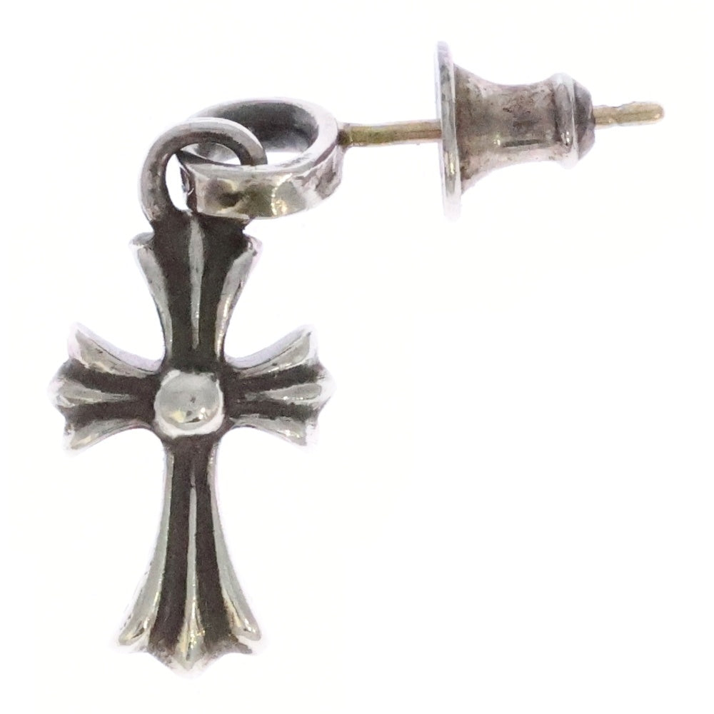 CHROME HEARTS(クロムハーツ) BBY F PPRCHN ベイビーファットクロス ドロップピアス シルバー BCA090