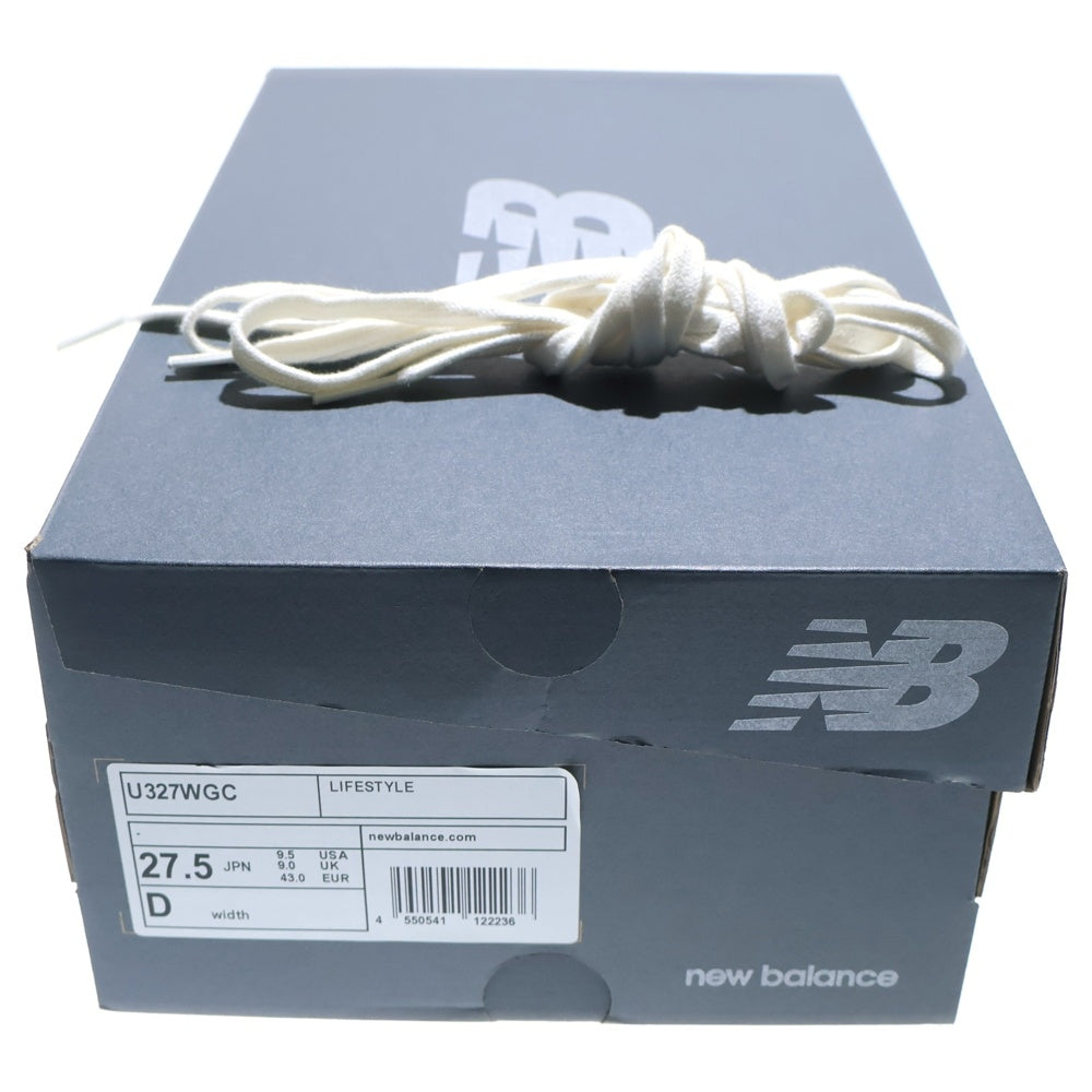 New Balance(ニューバランス) U327WGC スエードレザー ローカットスニーカー グレー US9.5/27.5cm