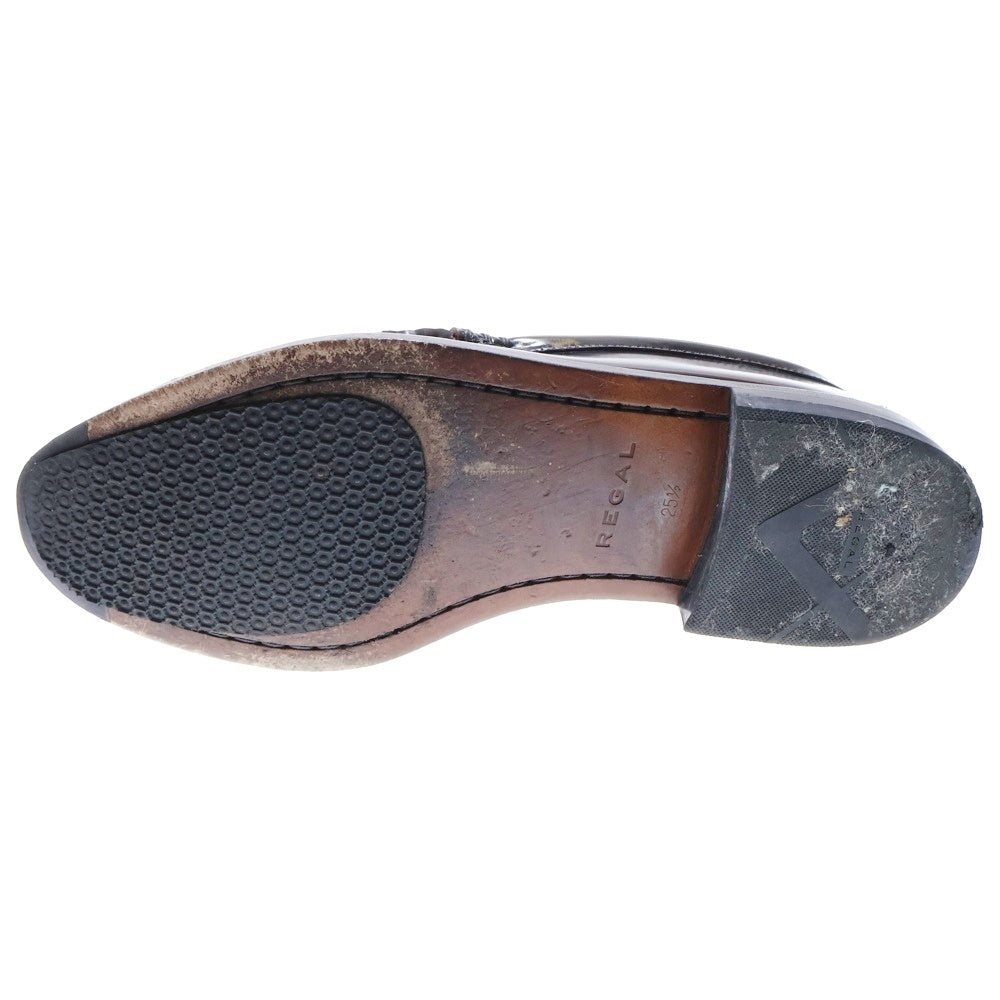 REGAL(リーガル) 43VR ヴァンプローファー レザーシューズ ダークブラウン X22K