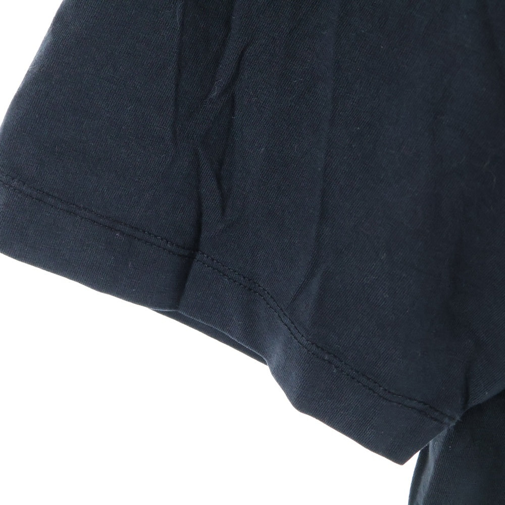 MARCELO BURLON(マルセロバーロン) 両面プリントデザイン クルーネック カットソー 半袖Tシャツ ブラック