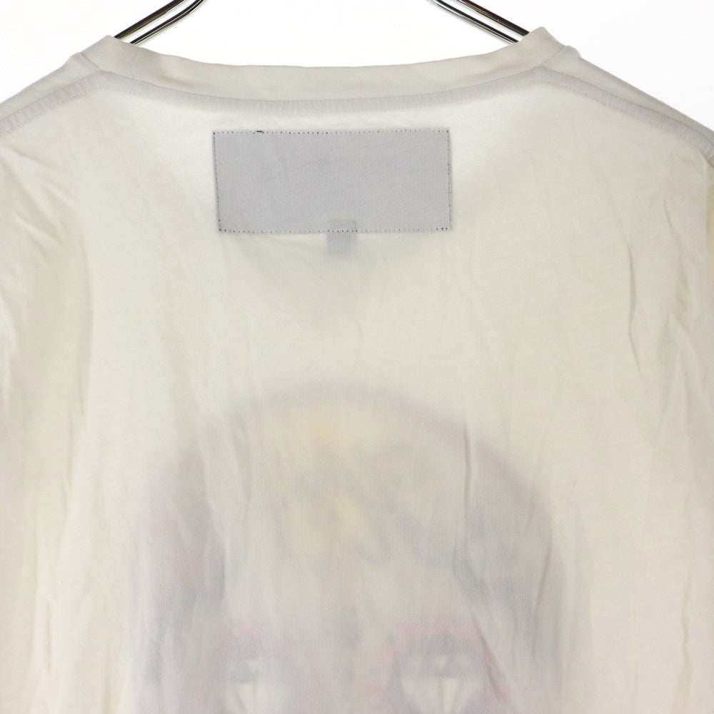 HYDROGEN(ハイドロゲン) メキシカンスカル プリント 長袖Tシャツ カットソー ホワイト