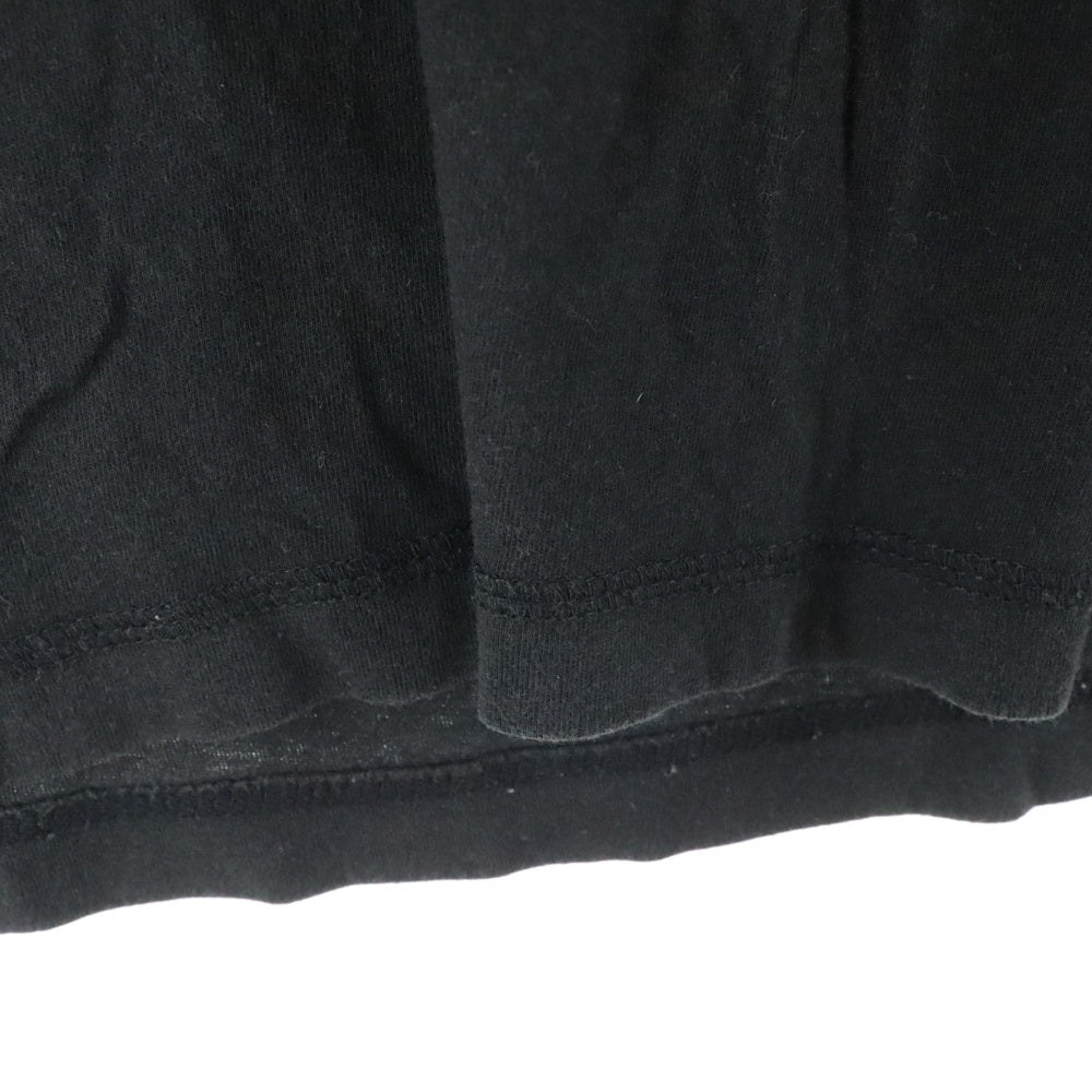 HYDROGEN(ハイドロゲン) スカルエンブロイダリー 半袖Tシャツ カットソー ブラック