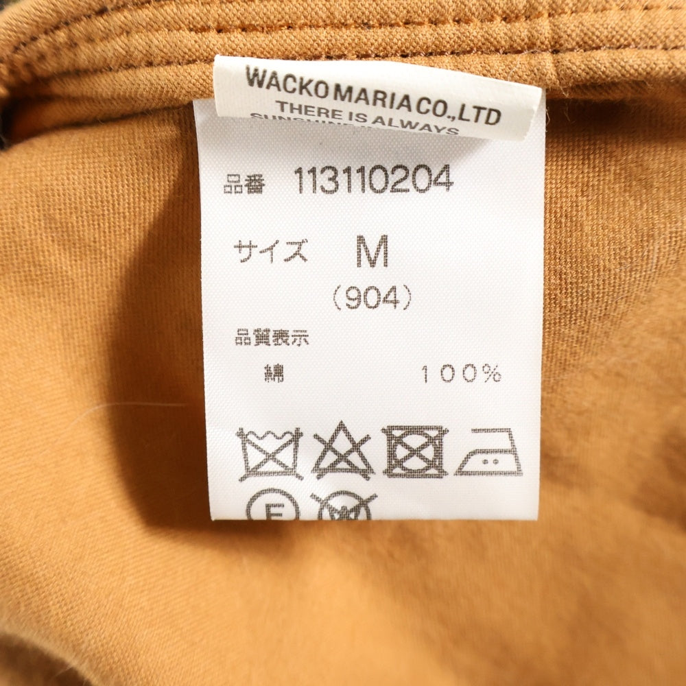WACKO MARIA(ワコマリア) ×McGREGOR LEOPARD JACKET マクレガー ベロア レオパード ジャケット ブラウン