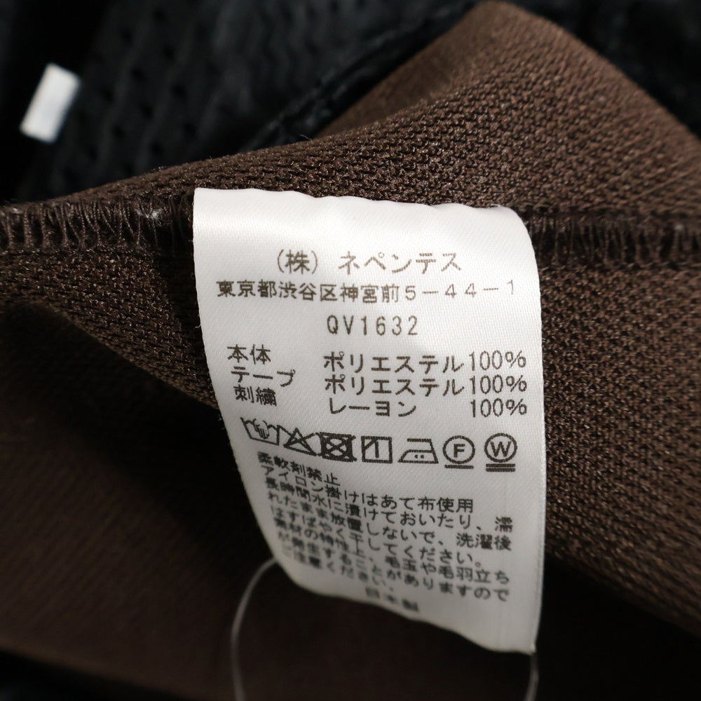 Needles(ニードルス) TRACK PANT ストレートトラックパンツ ブラウン QV1632