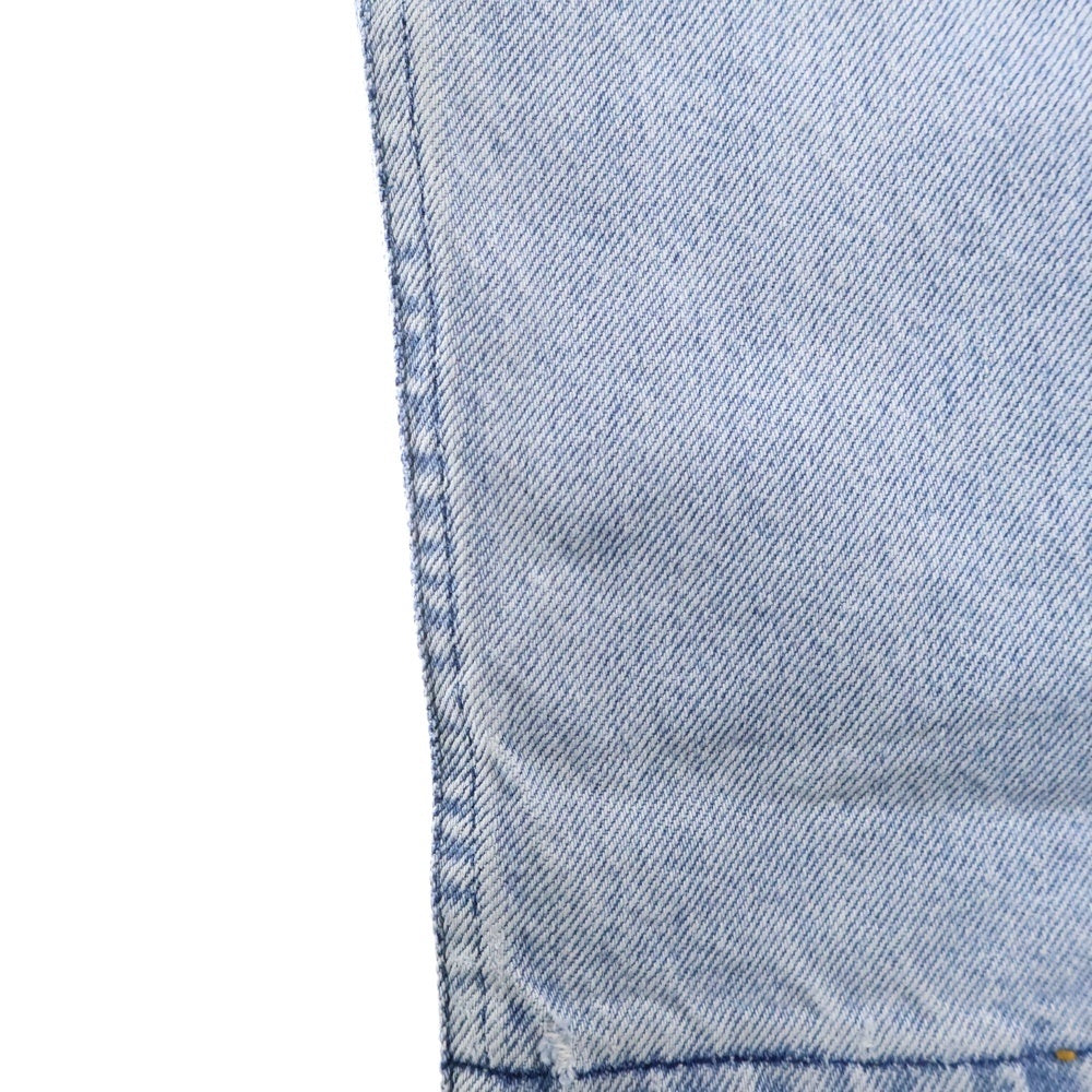READY MADE(レディメイド) 24SS WIDE FLARE DENIM ワイド フレア 再構築デニムパンツ ジーンズ インディゴ RE-CO-BL-00-00-251