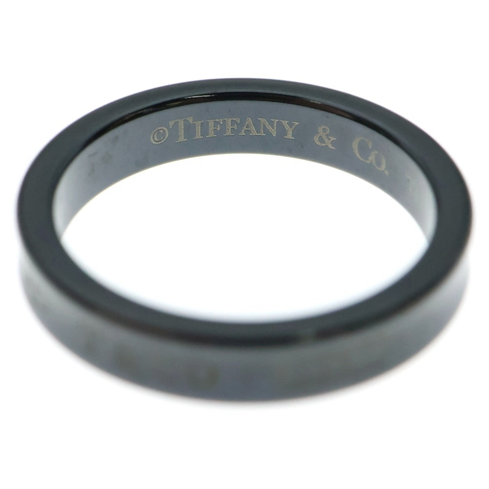 TIFFANY & Co.(ティファニー) 1837 ブラックチタン ナローリング ブラック