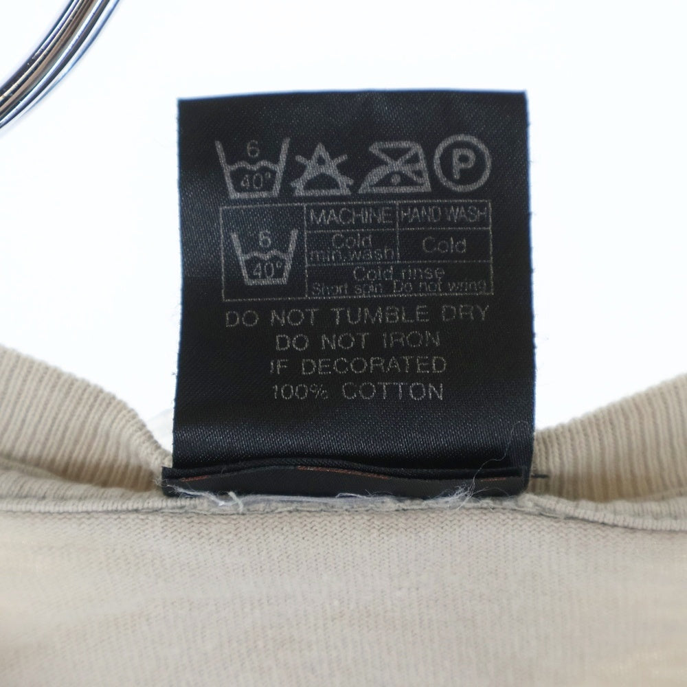 NO BRAND(ノーブランド) LINKIN PARK A THOUSAND SUNS リンキンパーク ア サウザンドサンズ プリント 半袖Tシャツ カットソー ベージュ