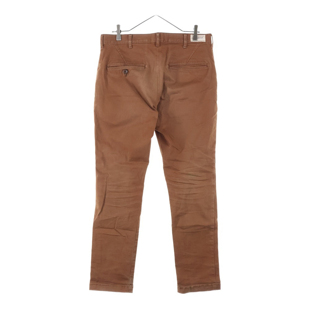 JOHNBULL(ジョンブル) コットン テーパード パンツ ブラウン