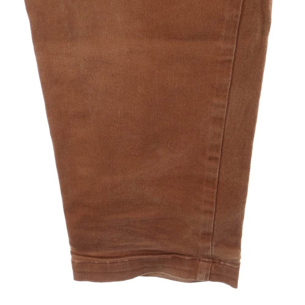JOHNBULL(ジョンブル) コットン テーパード パンツ ブラウン