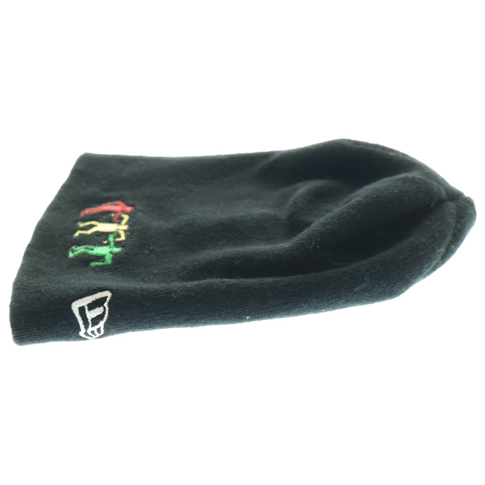 NEW ERA(ニューエラ) ×KEITH HARING キースヘリング ビーニー ニット帽 帽子 ブラック