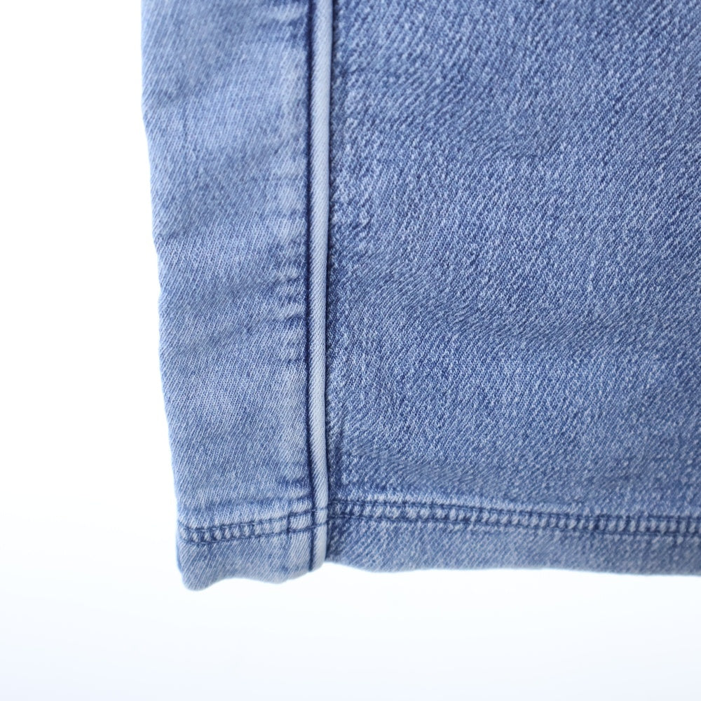DIESEL(ディーゼル) D-MARTIANS-NE SWEAT JEANS ロゴパッチ スウェット デニム パンツ インディゴ A03924