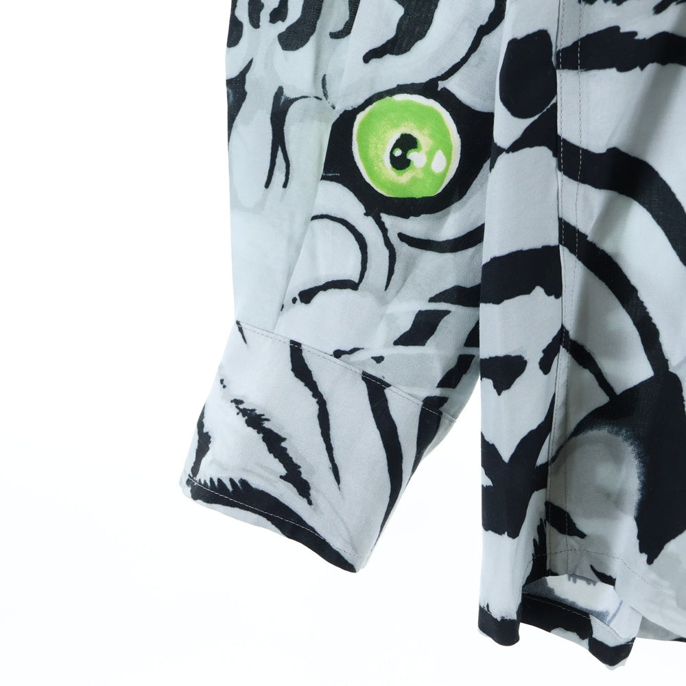 WACKO MARIA(ワコマリア) 22AW TIMLEHI L/S HAWAIIAN SHIRT ティムレヒ ハワイアン 総柄 長袖シャツ グレー TIMLEHI-WM-HI33