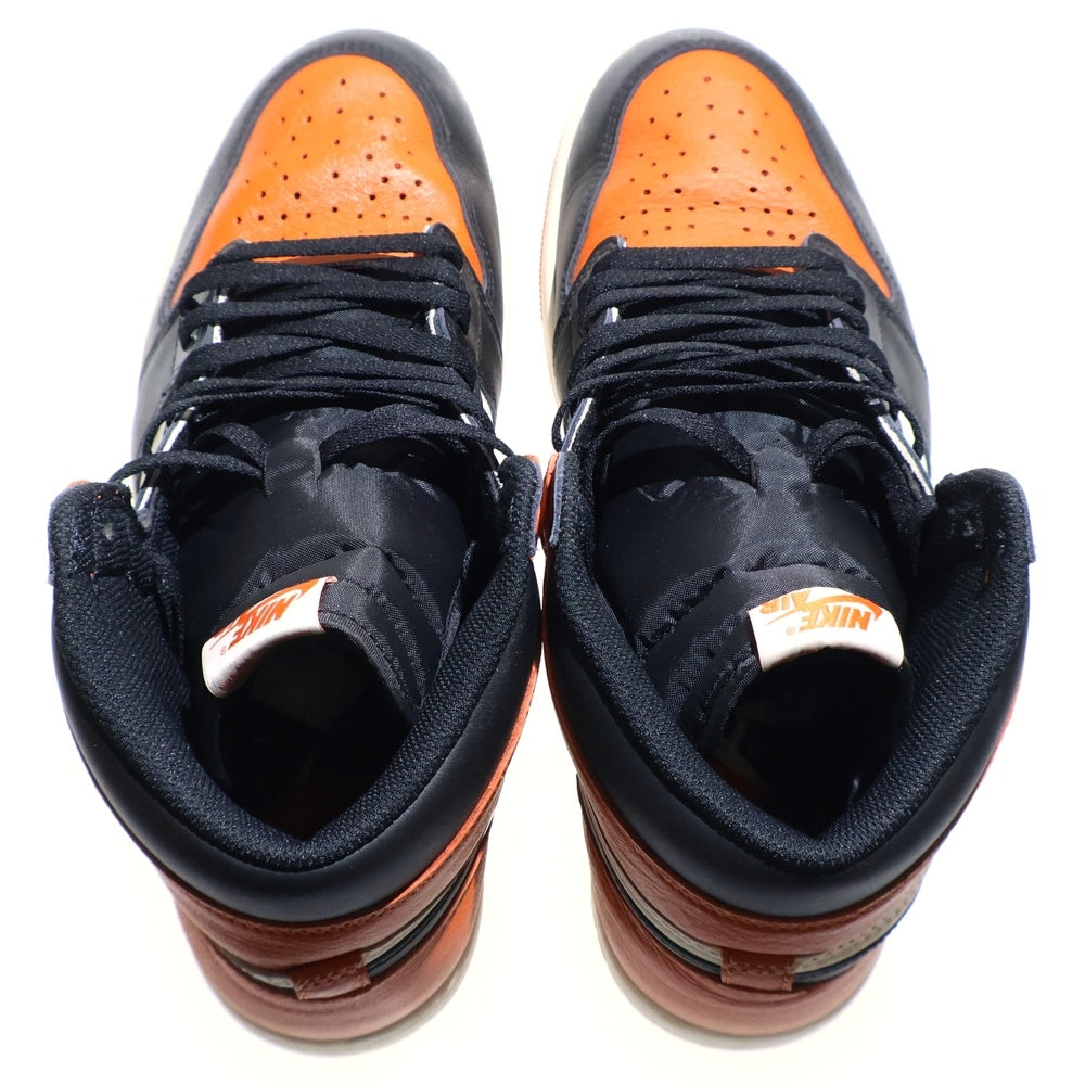 NIKE(ナイキ) AIR JORADN 1 RETRO HIGH OG SHATTERED BACKBOARD エアジョーダン レトロ シャッタードバックボード ハイカットスニーカー US12/30cm DZ5485-008