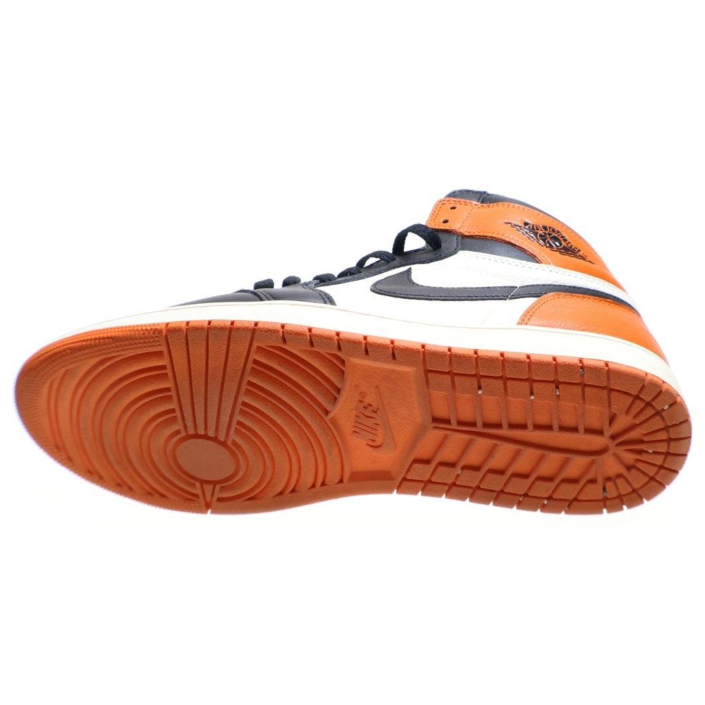 NIKE(ナイキ) AIR JORADN 1 RETRO HIGH OG SHATTERED BACKBOARD エアジョーダン レトロ シャッタードバックボード ハイカットスニーカー US12/30cm DZ5485-008