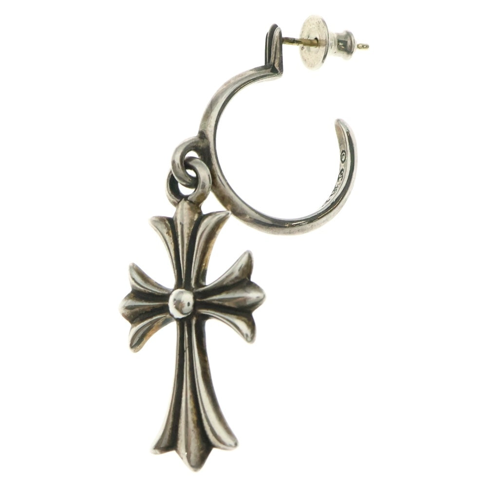 CHROME HEARTS(クロムハーツ) TINY CH CROSS タイニーCHクロス フープピアス シルバー BCA115
