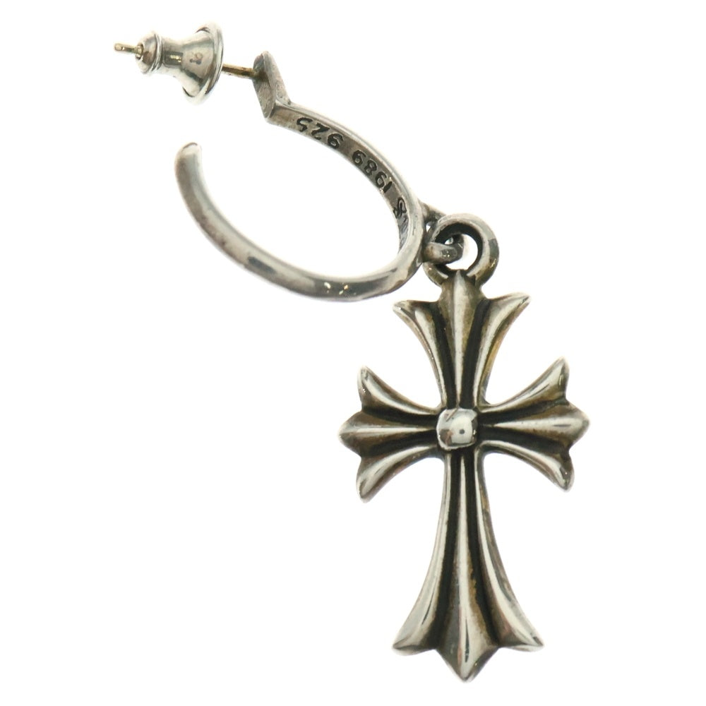 CHROME HEARTS(クロムハーツ) TINY CH CROSS タイニーCHクロス フープピアス シルバー BCA115
