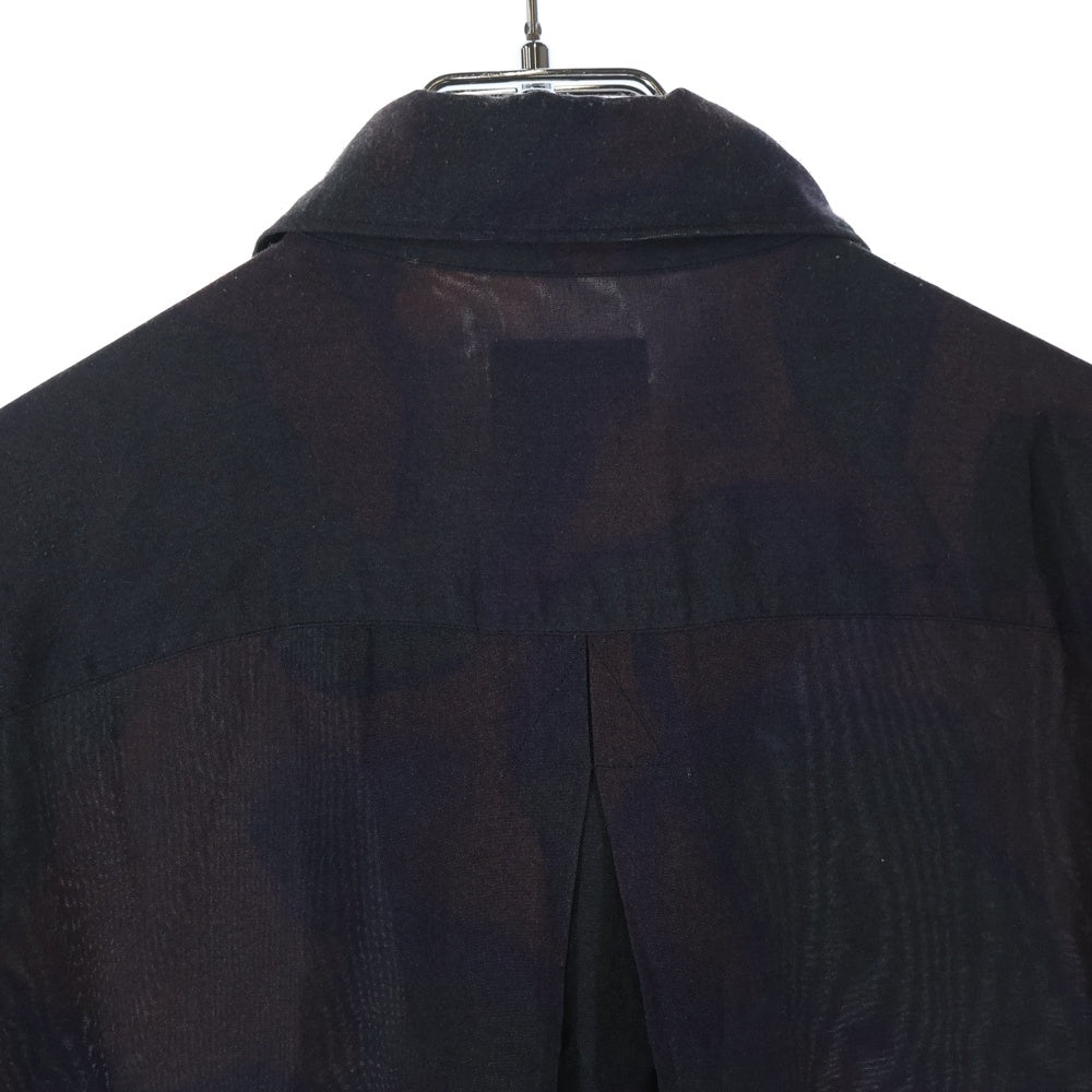 Paul Smith(ポールスミス) レーヨン ロングスリーブ 長袖シャツ ブラウン 243300 122Z