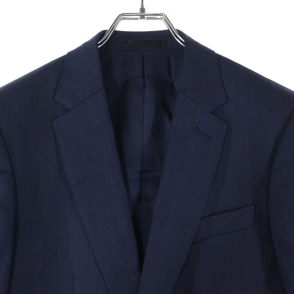 Paul Smith(ポールスミス) オルタネイトストライプ シングル2ボタン セットアップスーツ テーラードジャケット スラックス ネイビー 243002 1439S