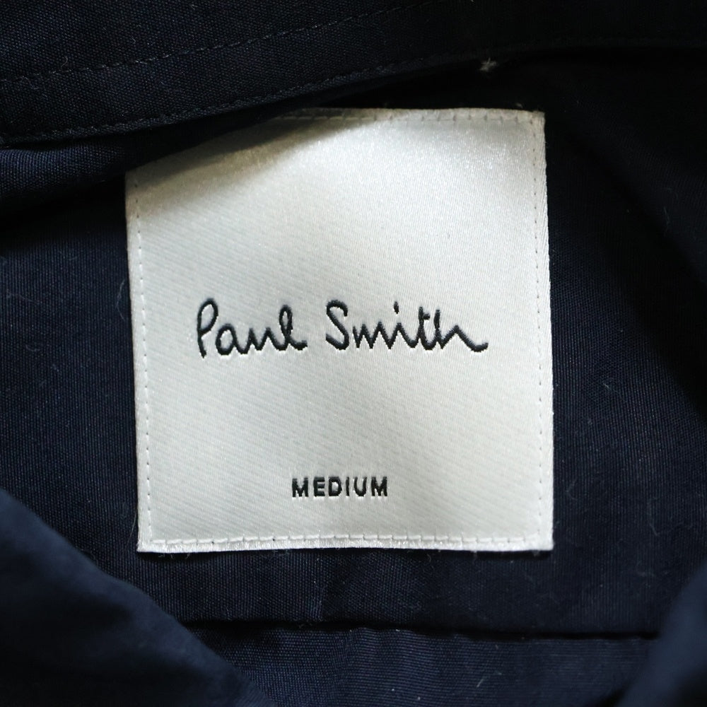Paul Smith(ポールスミス) コットン ロングスリーブ 長袖シャツ ネイビー 553101 801PR