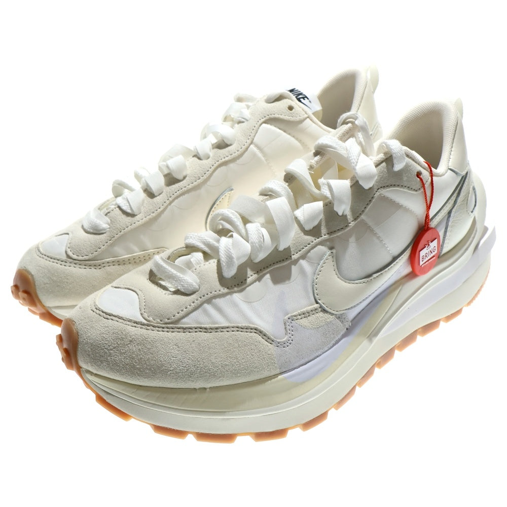 NIKE(ナイキ) ×sacai VAPOR WAFFLE WHITE GUM サカイ ヴェイパーワッフル ホワイトガム ローカットスニーカー ホワイト US8/26cm DD1875-100