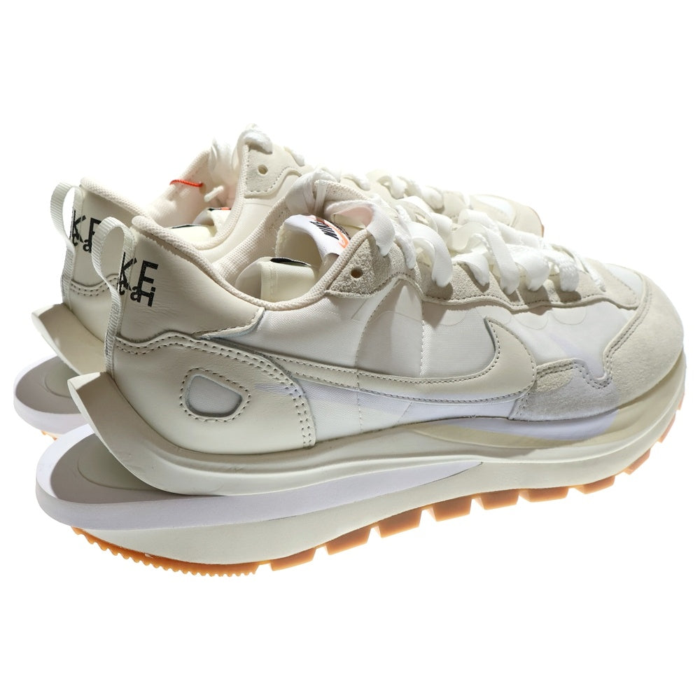 NIKE(ナイキ) ×sacai VAPOR WAFFLE WHITE GUM サカイ ヴェイパーワッフル ホワイトガム ローカットスニーカー ホワイト US8/26cm DD1875-100