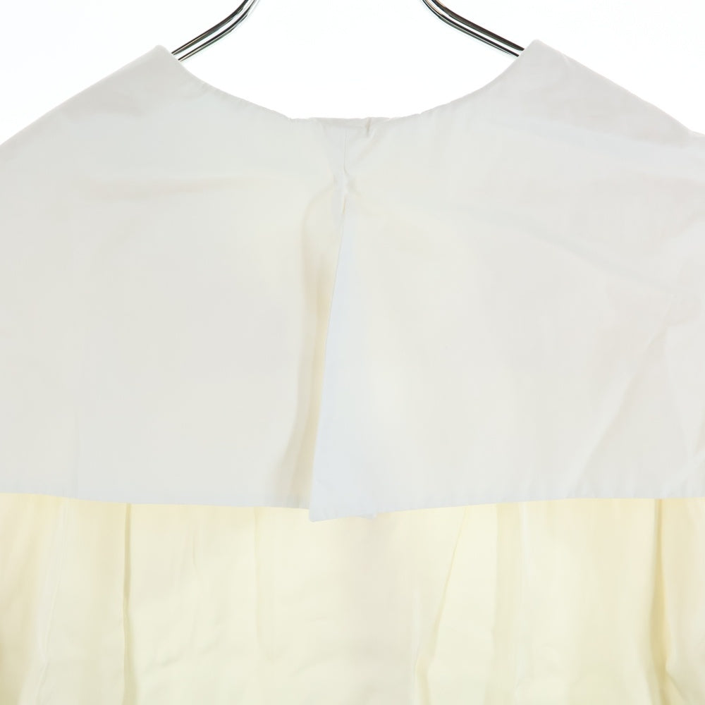 JIL SANDER(ジルサンダー) 22AW セーラーカラー 長袖レーヨンシャツ ブラウス アイボリー レディース J03DL0017