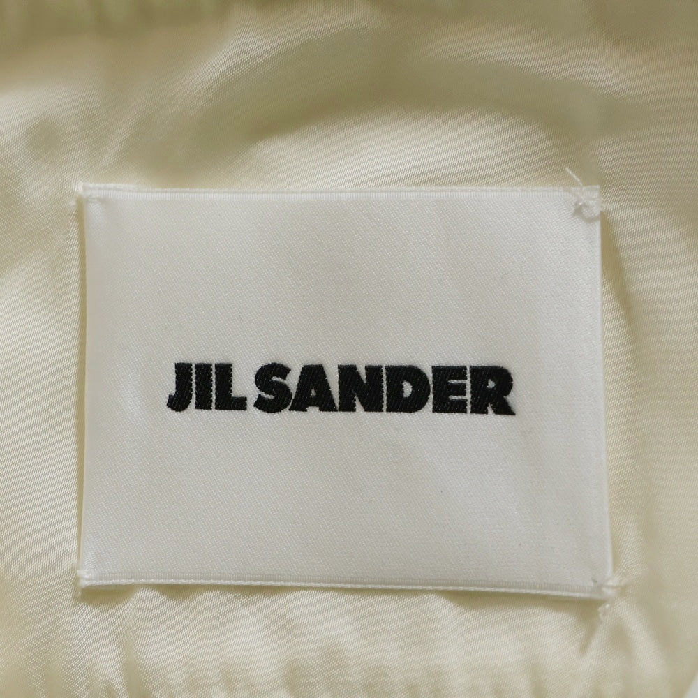 JIL SANDER(ジルサンダー) 22AW セーラーカラー 長袖レーヨンシャツ ブラウス アイボリー レディース J03DL0017