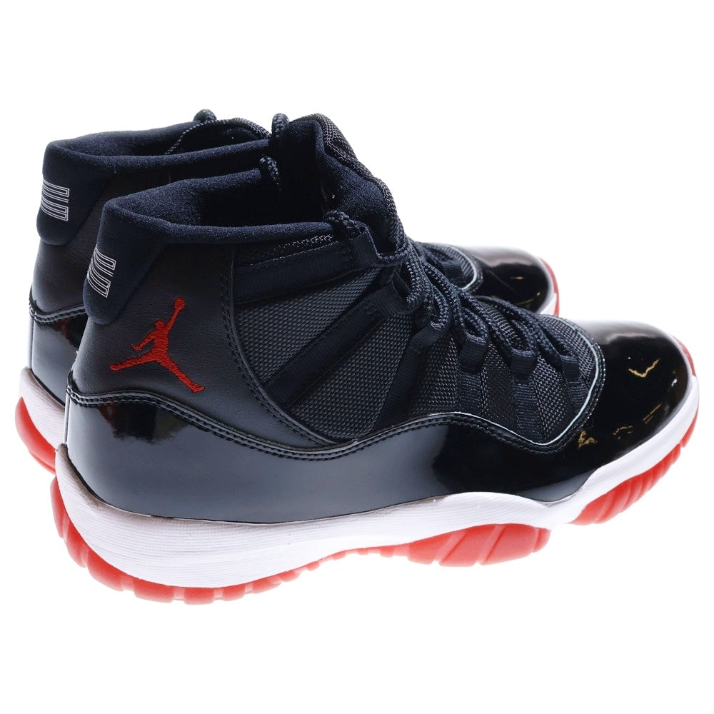 NIKE(ナイキ) AIR JORDAN 11 RETRO BRED エアジョーダン11 レトロ ブレッド ハイカットスニーカー ブラック/レッド US8.5/26.5cm 378037-061