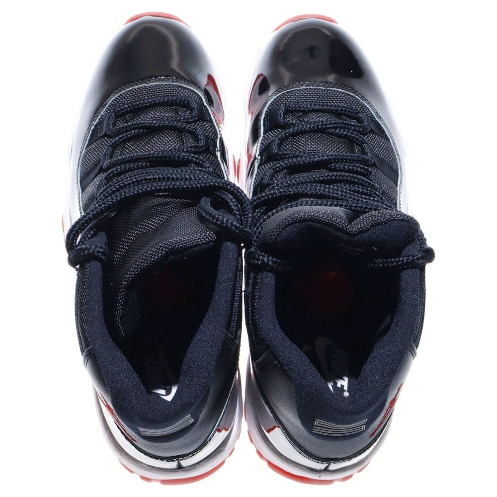 NIKE(ナイキ) AIR JORDAN 11 RETRO BRED エアジョーダン11 レトロ ブレッド ハイカットスニーカー ブラック/レッド US8.5/26.5cm 378037-061