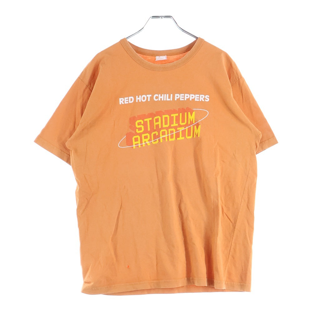 VINTAGE(ヴィンテージ) 00S VINTAGE RED HOT CHILI PEPPERS STADIUM ARCADUIM レッドホットチリペッパーズ ステイディアムアーケイディアム ツアー半袖Tシャツ カットソー オレンジ