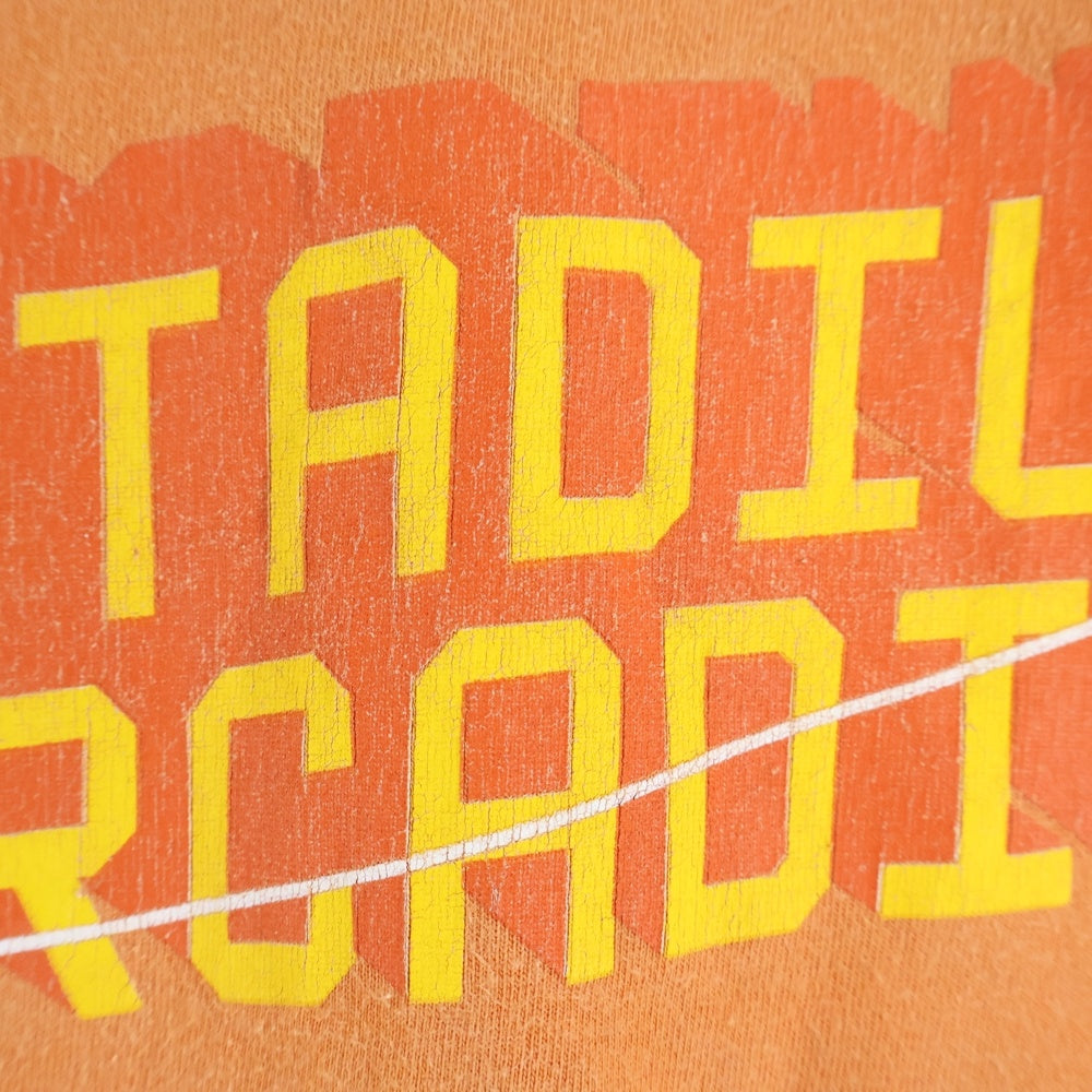 VINTAGE(ヴィンテージ) 00S VINTAGE RED HOT CHILI PEPPERS STADIUM ARCADUIM レッドホットチリペッパーズ ステイディアムアーケイディアム ツアー半袖Tシャツ カットソー オレンジ