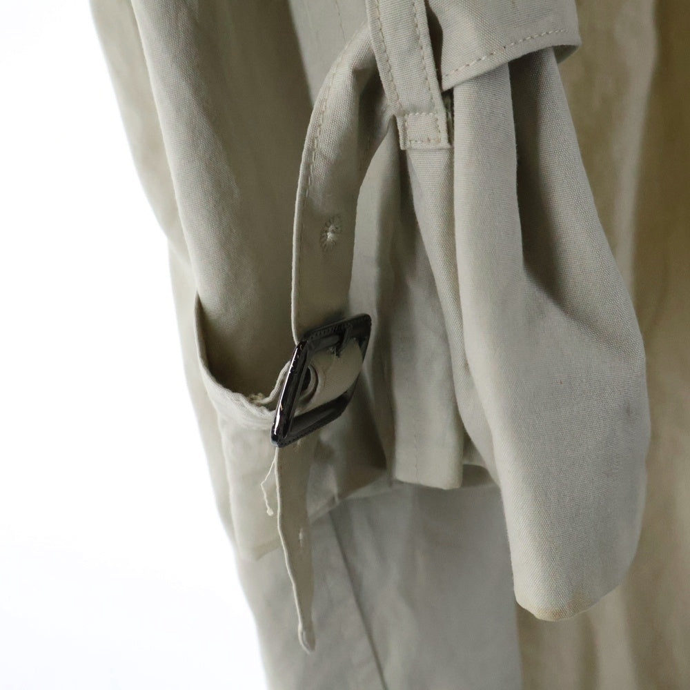 BURBERRYS(バーバリーズ) 80S イングランド製 裏地ノバチェック犬柄 ライトコットン スプリングコート ベージュ