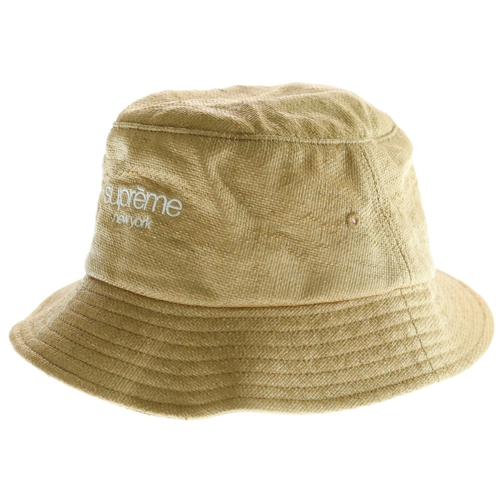 SUPREME(シュプリーム) 21SS Classic Logo Terry Crusher クラシックロゴデザイン テリー クラッシャー バケットハット ブラウン