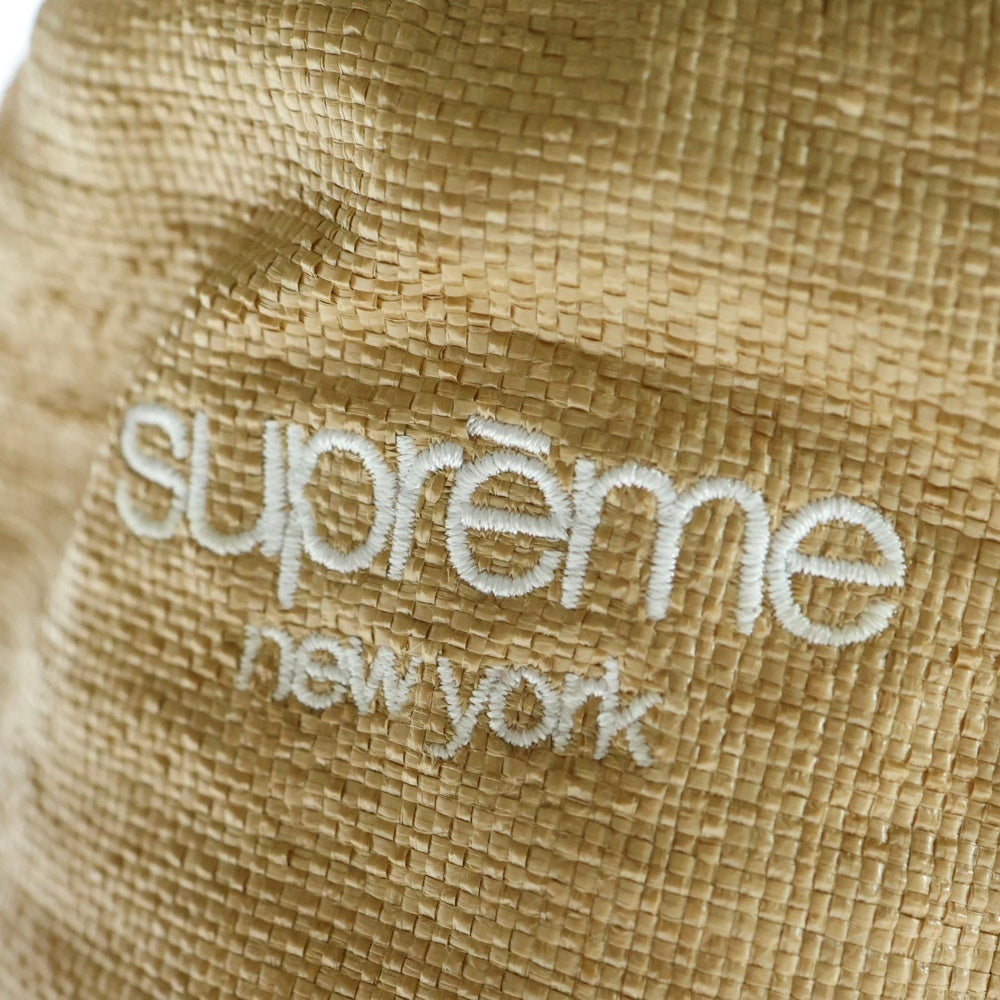 SUPREME(シュプリーム) 21SS Classic Logo Terry Crusher クラシックロゴデザイン テリー クラッシャー バケットハット ブラウン