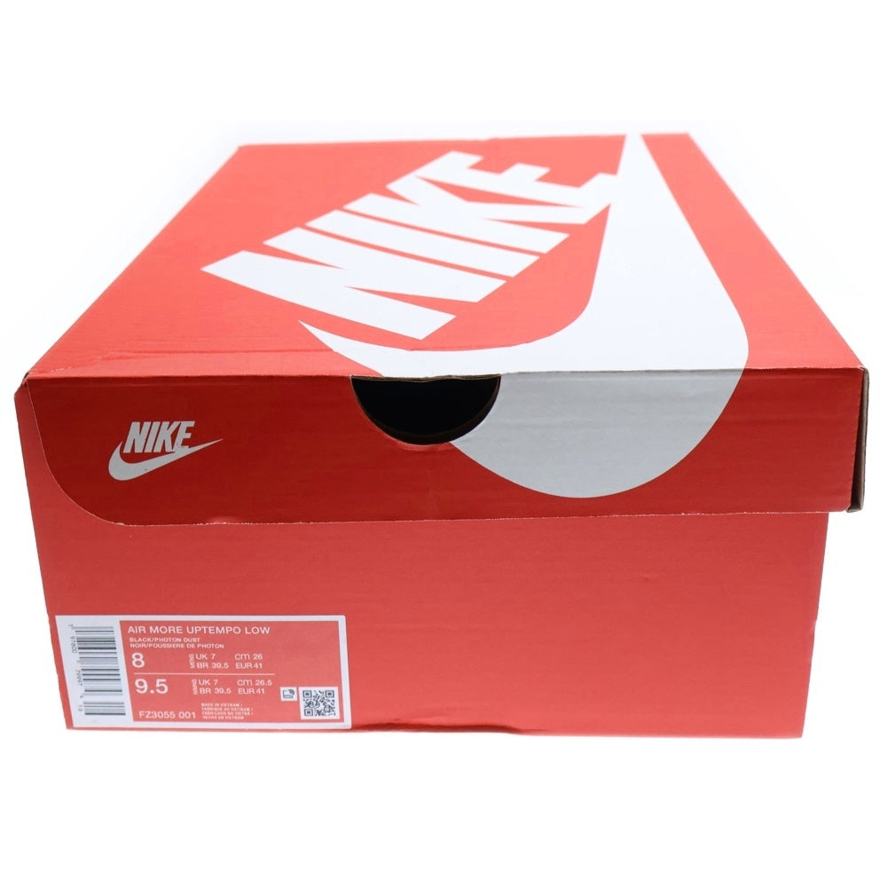 NIKE(ナイキ) AIR MORE UPTEMPO LOW BLACK PHOTON DUST エアモアアップテンポ ブラック フォトンダスト ローカットスニーカー ブラック US8/26cm FZ3055-001
