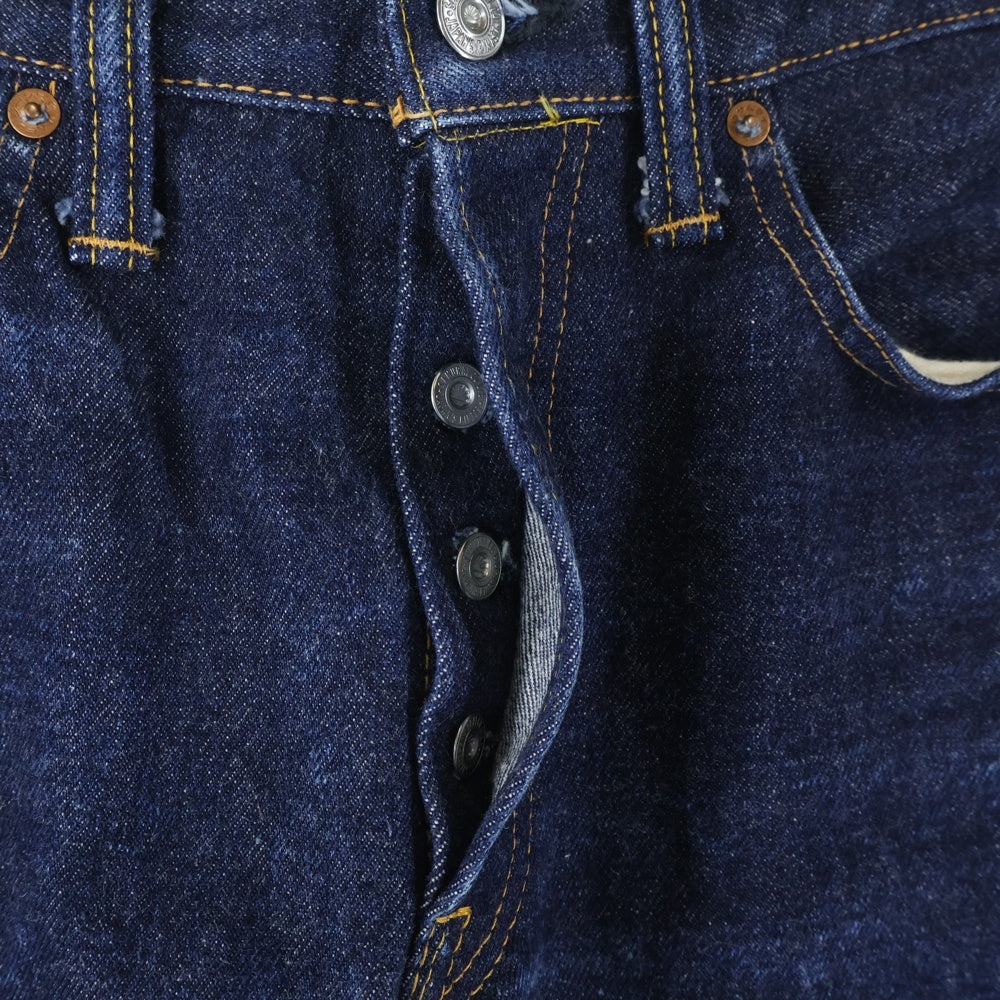 SAMURAI JEANS(サムライジーンズ) S710XX 19OZ リジッド ボタンフライ ストレートデニムパンツ ジーンズ インディゴ
