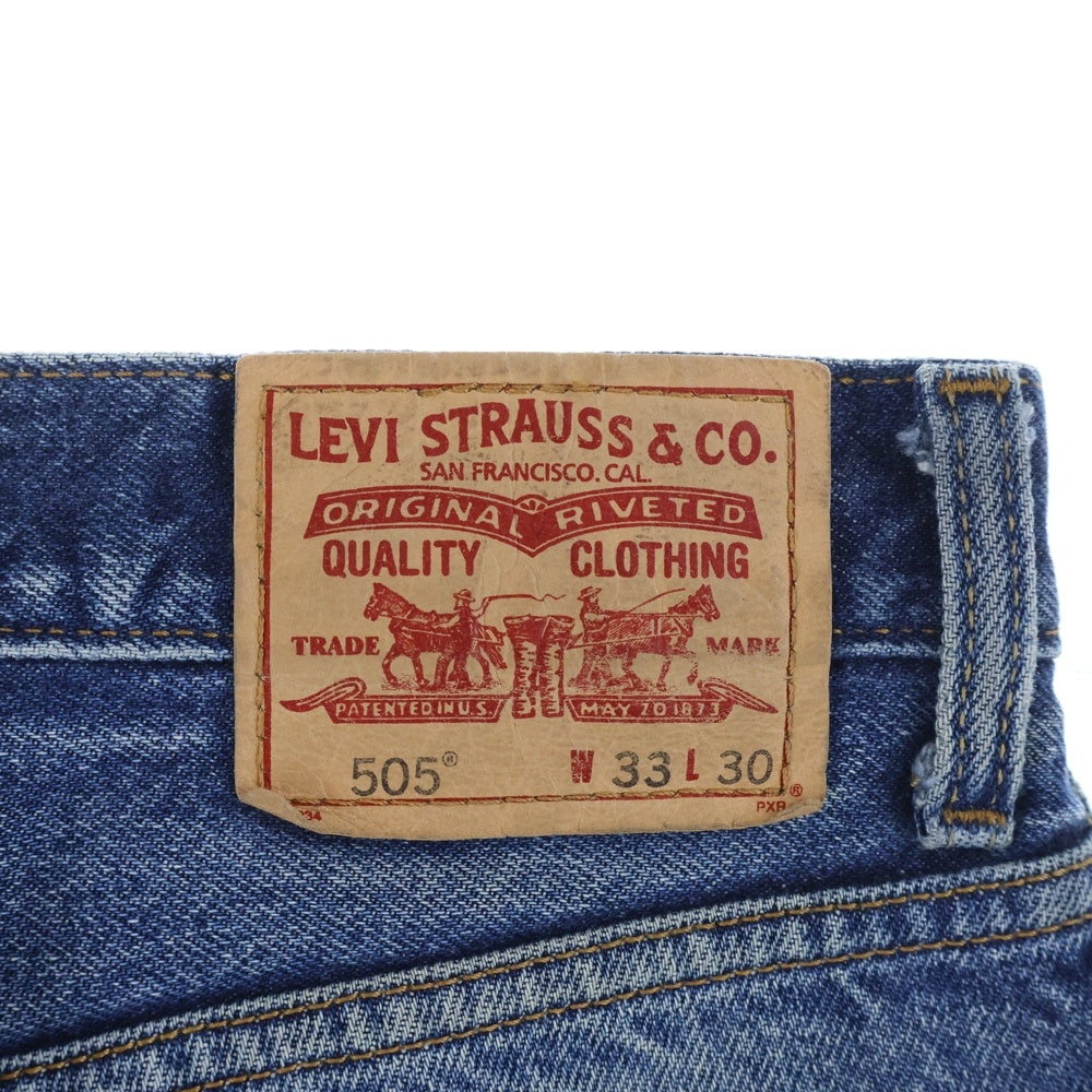 Levi's(リーバイス) 505 ボタン裏刻印450 デニムパンツ インディゴ