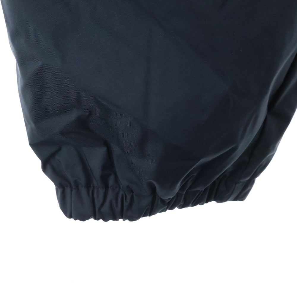 The Ennoy Professional(エンノイプロフェッショナル) 24AW PROFESSIONAL PADDED PANTS ロゴエンブロイダリー ナイロン ジョガーパンツ ブラック AW24BRENPT05LP