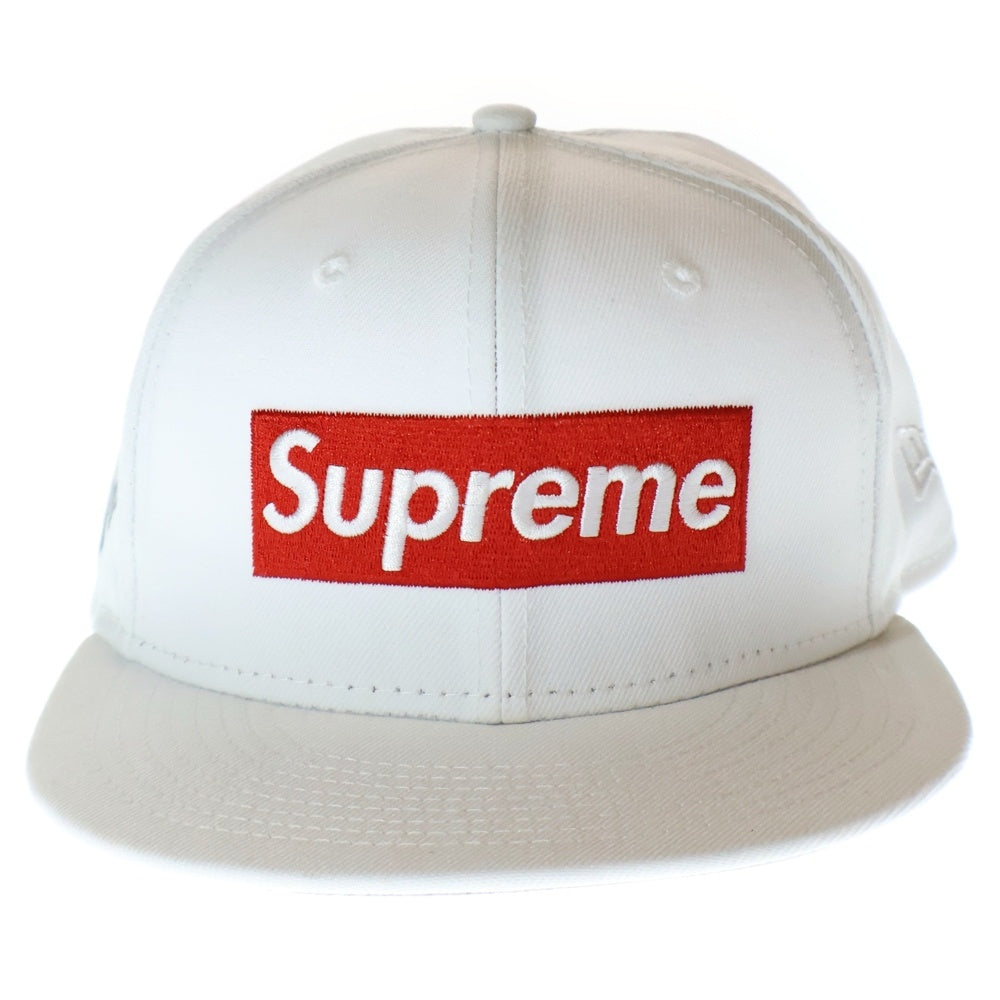 SUPREME(シュプリーム) 22AW ×NEW ERA Money Box Logo Cap ニューエラ マネー ボックス ロゴ ベースボールキャップ 帽子 ホワイト