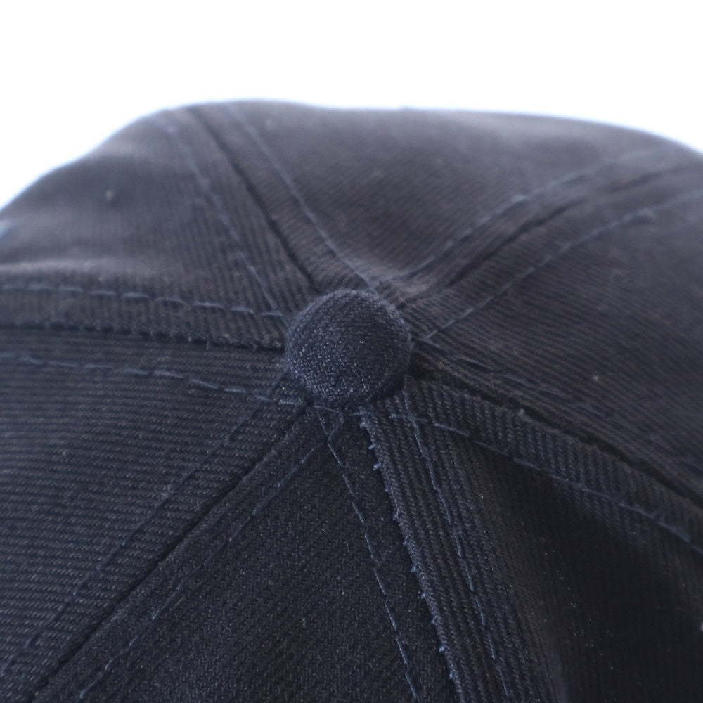 SUPREME(シュプリーム) 22SS ×NEW ERA Hand Style Cap ニューエラ ハンドスタイル ロゴ 6パネル ベースボールキャップ 帽子 ネイビー