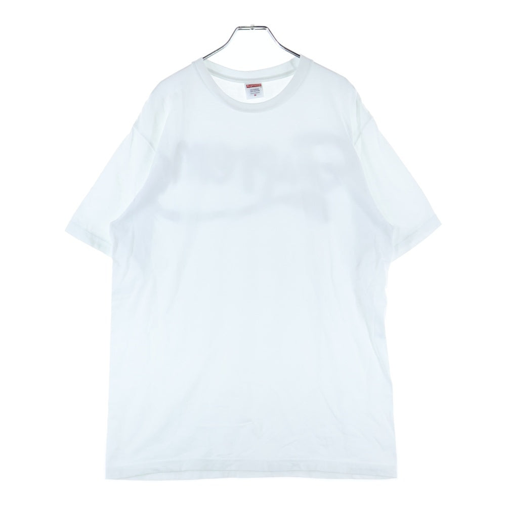 SUPREME(シュプリーム) 25SS Tape Tee テープロゴ クルーネック半袖Tシャツ カットソー ホワイト