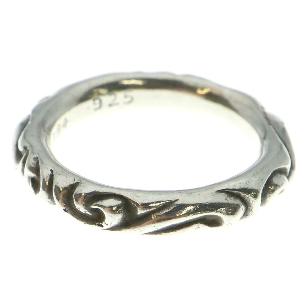 CHROME HEARTS(クロムハーツ) SCRL BAND スクロールバンド リング シルバー BCA351