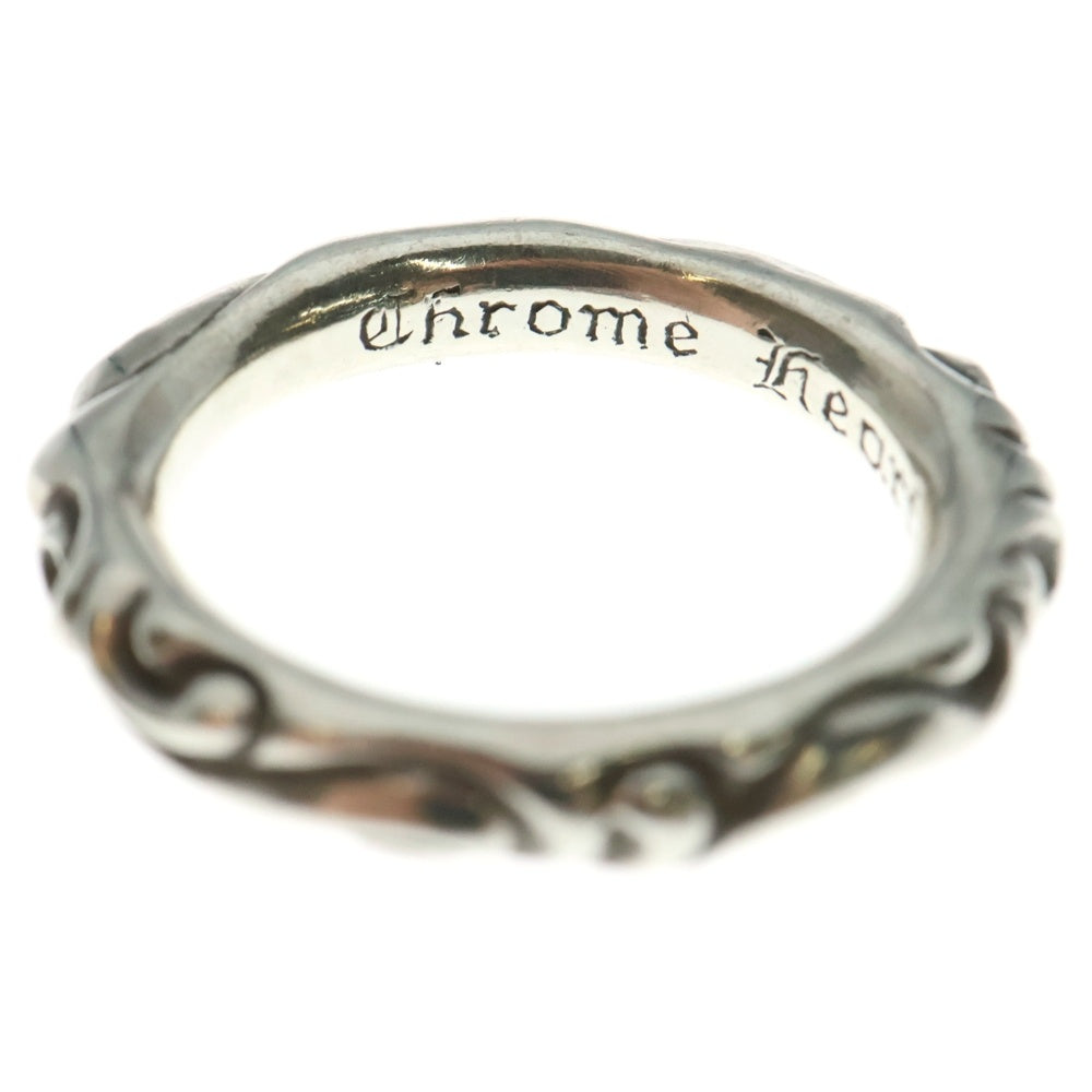 CHROME HEARTS(クロムハーツ) SCRL BAND スクロールバンド リング シルバー BCA351