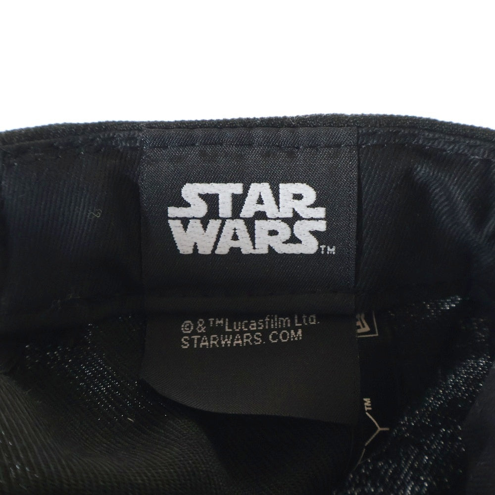 NEW ERA(ニューエラ) STAR WARS 9FIFTY スターウォーズ 6パネル ベースボールキャップ 帽子 ブラック