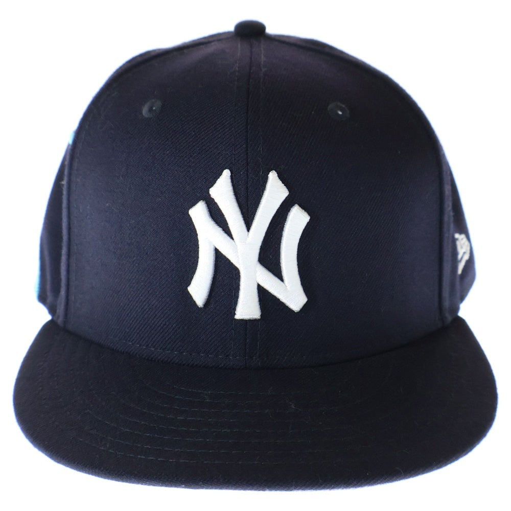 NEW ERA(ニューエラ) 59FIFTY New York Yankees ニューヨークヤンキース 自由の女神 6パネル ベースボールキャップ 帽子 ネイビー