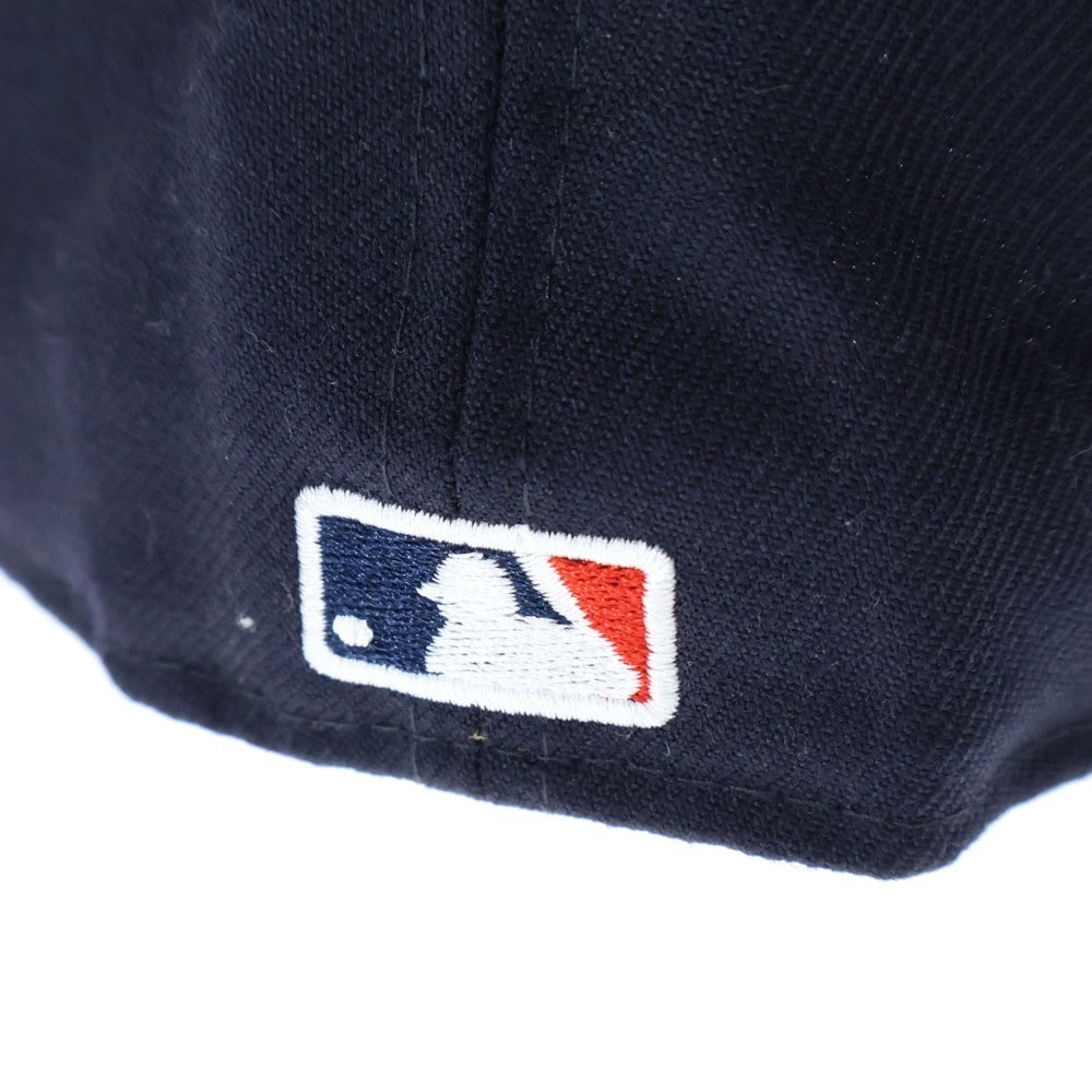 NEW ERA(ニューエラ) 59FIFTY New York Yankees ニューヨークヤンキース 自由の女神 6パネル ベースボールキャップ 帽子 ネイビー
