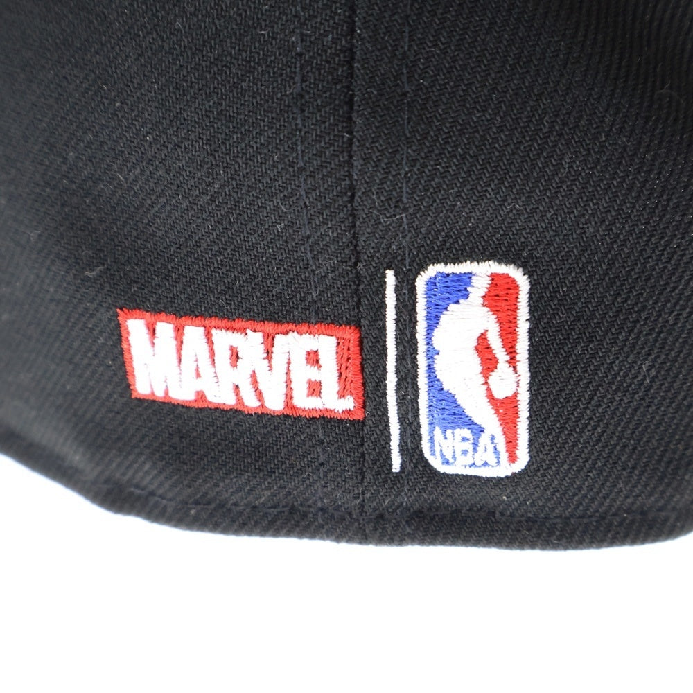 NEW ERA(ニューエラ) 59FIFTY NBA ロサンゼルスレイカーズ ムービーキャラクター刺繍 6パネル ベースボールキャップ 帽子 ブラック