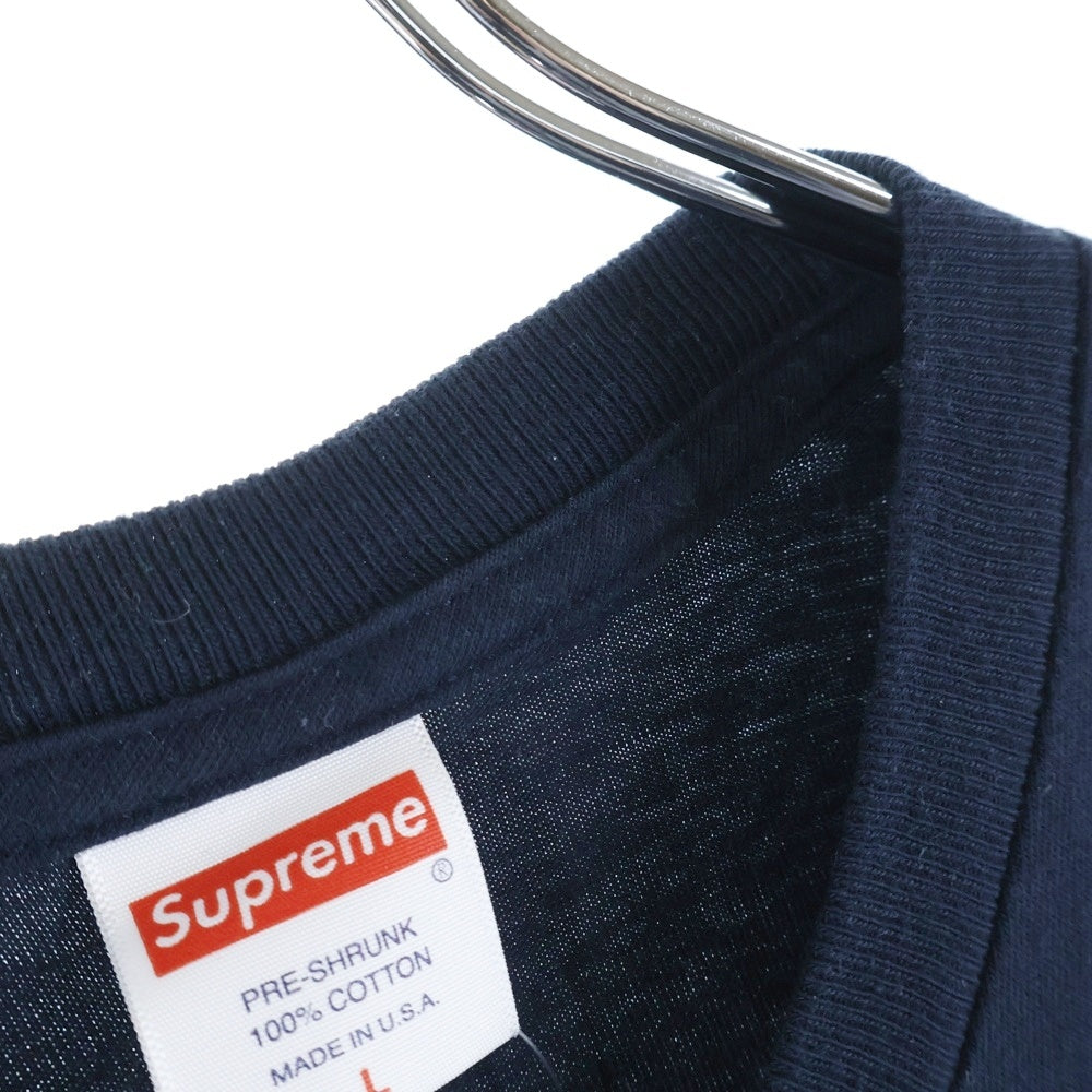 SUPREME(シュプリーム) 20AW Koyaanisqatsi Tee コヤニスカッツィ フロントムービープリント クルーネック 半袖Tシャツ カットソー ネイビー