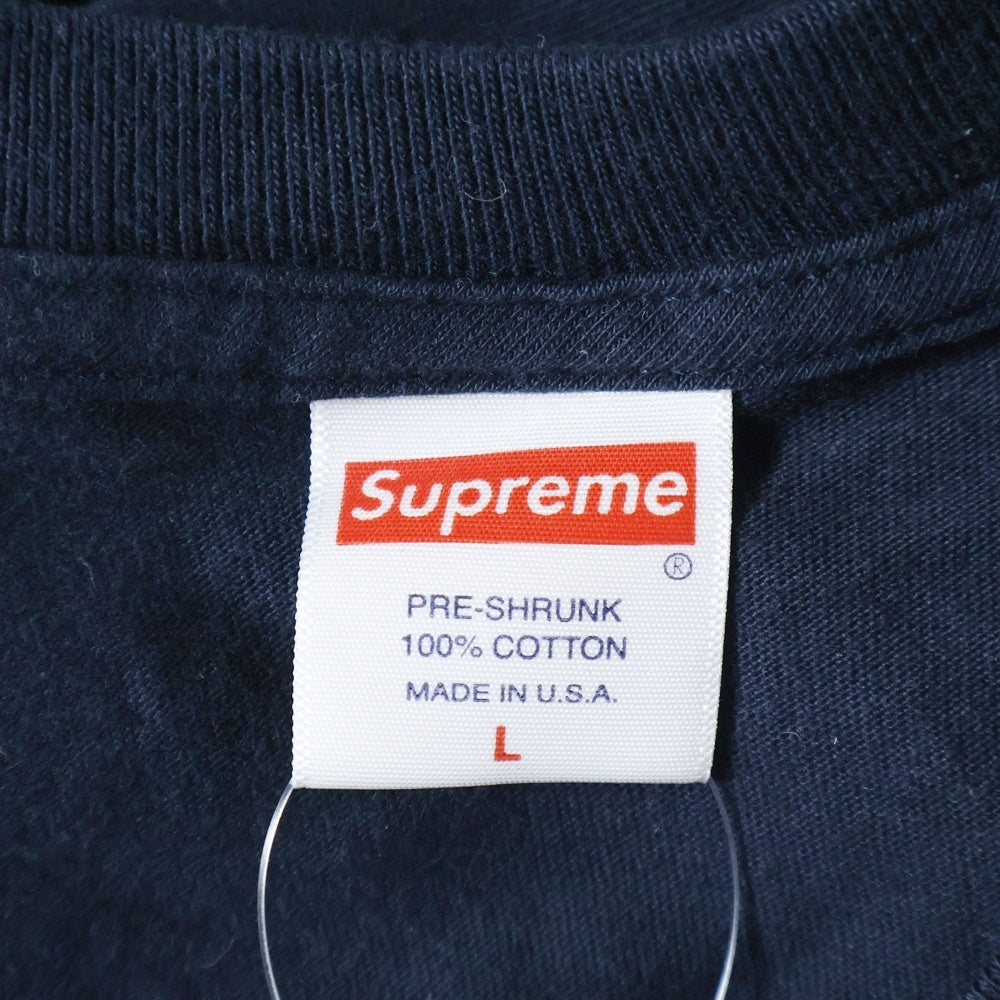 SUPREME(シュプリーム) 20AW Koyaanisqatsi Tee コヤニスカッツィ フロントムービープリント クルーネック 半袖Tシャツ カットソー ネイビー